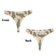 thumbnail image 3 of Fotbe Cowboy Christmas Trees Tanga Sin Costuras para Mujer con Estampado – Panties Invisibles, Transpirables y Cómodos para Uso Diario-XX-Large, 3 of 6