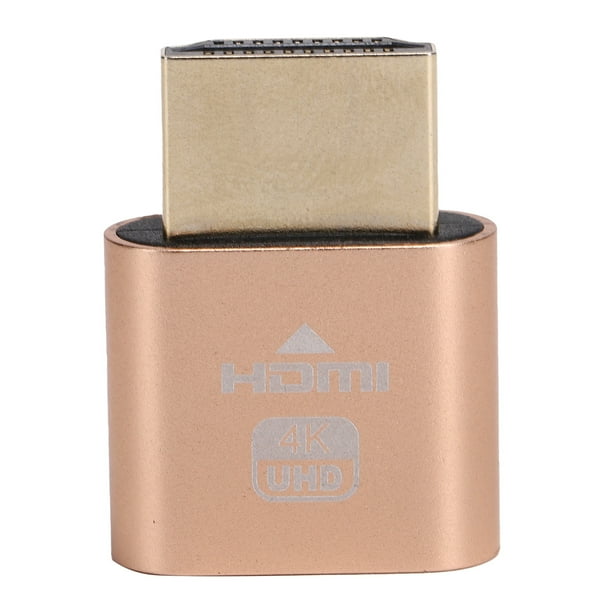 Dummy Plug, 4K Display Emulator Plug Virtual Monitor Display Emulator ...