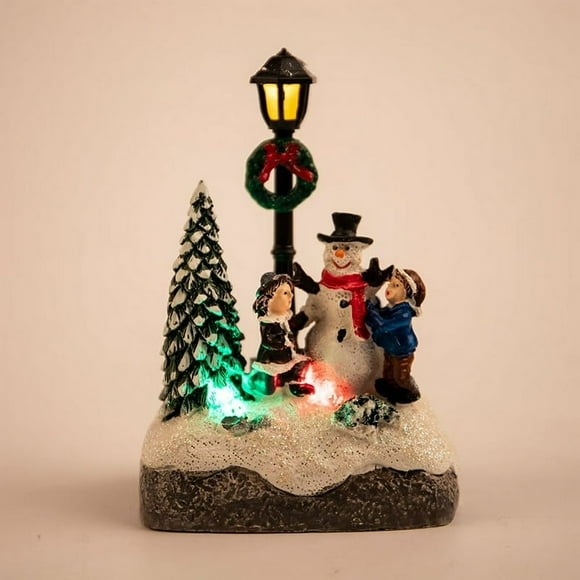 Christmas Led Lighted House Tabletop Centerpieces Village Scene Decoration Gift