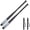 Black-30", variant on DUNCHATY 28" Weighted Baseball Bat Swing Trainer, Heavy Carbon Steel Overload Practice Bat, Vibration-Absorbing Anti-Slip Grip, Youth Teen