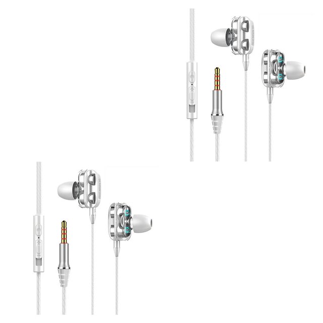 Inteprter Auricular con cable Interfaz portátil de 3,5 mm Juego de reducción de ruido Auriculares para jugar Type1 NO1