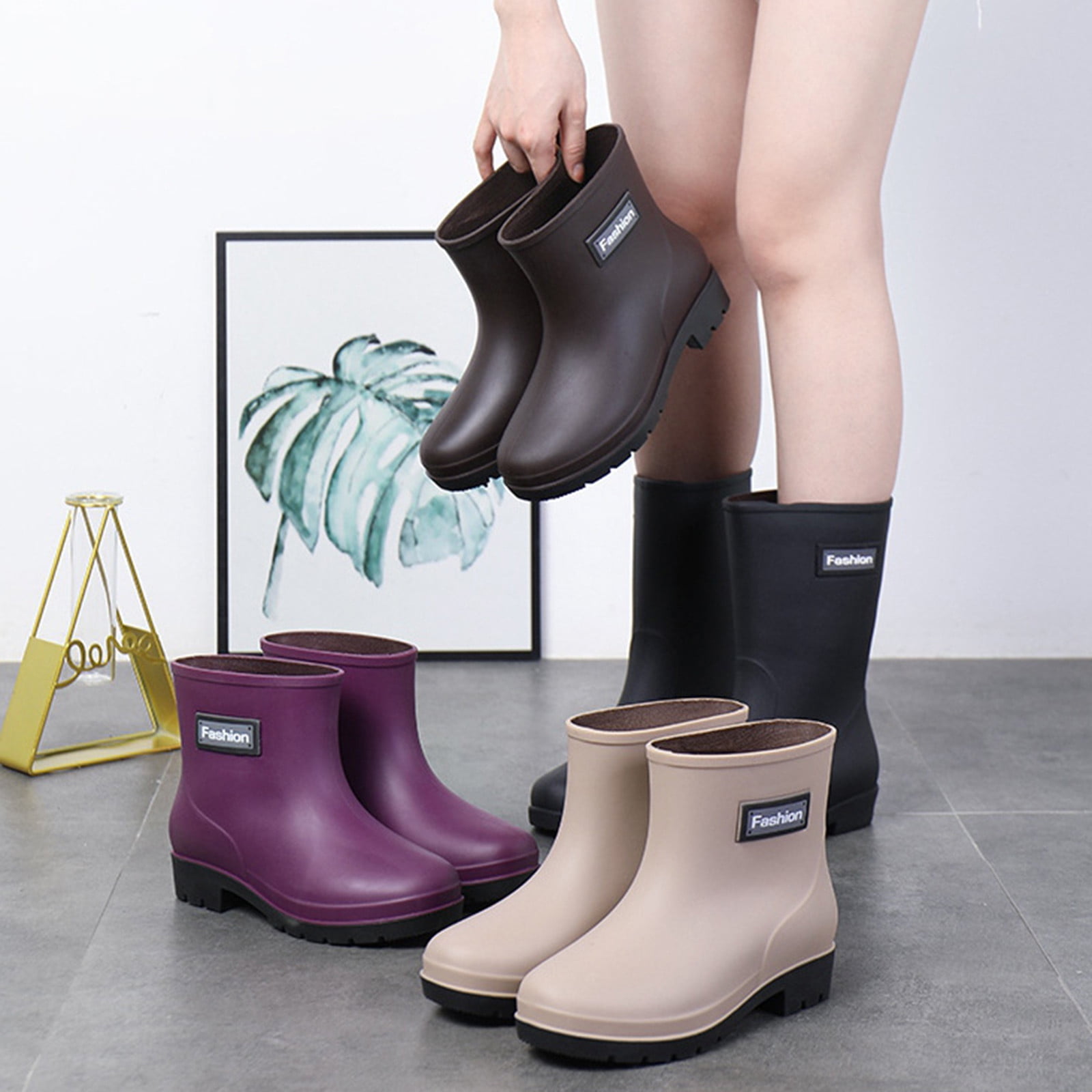 Short rain boots target sale