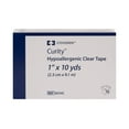 thumbnail image 2 of Kendall Hypoallergenic Clear Tape, Non-Sterile, Plastic, 2 in X 10 yds, 6 Rolls, 1 Pack, 2 of 5