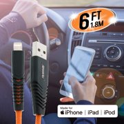 Armorall Lightning USB Cable MFI Certified , Orange