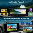 thumbnail image 2 of Carpuride 10.26" Estéreo Inalámbrico para Auto para Apple Carplay Android Auto, Pantalla Táctil Audio Portátil para Auto, 2 of 9