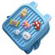 thumbnail image 5 of Mochila para niños, niños, niñas, impermeable, EVA, DIY, bonita decoración de dibujos animados, mochila para guardería, azul, tamaño libre, 5 of 12