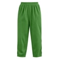 thumbnail image 3 of Gytharion Women's Plus Size Harem Pants Waffle Knit High Waist Tapered Trousers Side Slit Loose Fit Lounge Pants with Pockets for Travel, 3 of 5