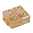 thumbnail image 3 of Caja organizadora de cuencos para servir con compartimentos y doble asa con rejilla Nordic Cookies Aureato 4 Cuencos, 3 of 9