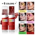 thumbnail image 5 of Face and Body Glitter Stick, 6 Color Sparkling Hair Glitter Makeup, Waterproof Face Hair and Body Glitter Makeup, Singer Concert Music Rave Festival Color Party Accessories Glitter Makeup, 5 of 7