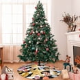 thumbnail image 7 of Sikiie Sea Shell 30-48 inches {designName} Print Christmas Tree Skirt Snowman Xmas Tree Skirt with Edge Christmas Decorations for Holiday Party48", 7 of 7