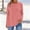 Pink-01, variant on Nugftut Polka Dots Tops for Women Long Sleeve Crew Neck Casual Blouse Flowy Loose T-Shirts