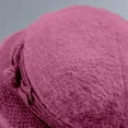 thumbnail image 6 of Tittly Winter Hats Beanie Women's Woolen Knitted Warm Basin Hat Padded Cotton Hat Skull Caps Hats for Women Pink One Size, 6 of 6