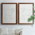 thumbnail image 6 of Limousin Cattle I - Premium Framed Canvas 2 Piece Set - Ready to Hang, 6 of 7
