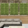 thumbnail image 6 of Sunshades Depot Artificial Reineckea Carnea-Olive Fence Panel Green Wall Windscreen Privacy Screen Decorative Ivy Faux Leaves-28Pcs, 6 of 7
