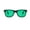 Green, variant on Retro Sunglasses with UV400 Protection Candy Colored Lens Sunglasses Classic PC Frame Sunglasses for Everyday Fashion