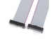 thumbnail image 2 of Conector IDC de cable plano de 20 pines y 20 hilos de 2.54 mm de paso, 118 cm, 2 of 2
