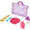 My sweet love 8-piece doll feeding set, pink & purple, designed for ages 2 and up