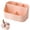 Pink, variant on Bathroom Organizers and Storage ,5 Slots Toothbrush and Toothpaste Holder for Bathroom Accessories Organization Counter Vanity Storage