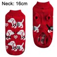 thumbnail image 2 of Ropa navideña para mascotas Ropa de invierno cálida para perros, 2 of 6