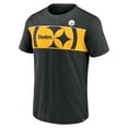 thumbnail image 2 of T-Shirt à Manches Courtes Ultra Court à Col Ras du Cou pour Hommes Pittsburgh Steelers NFL, 2 of 3