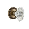 thumbnail image 6 of Grandeur Newbia_Psg_234 Newport Solid Brass Rose Passage Door Knob Set - Grey, 6 of 7