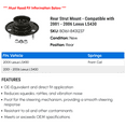 thumbnail image 2 of Rear Strut Mount - Compatible with 2001 - 2006 LS430 2002 2003 2004 2005, 2 of 2