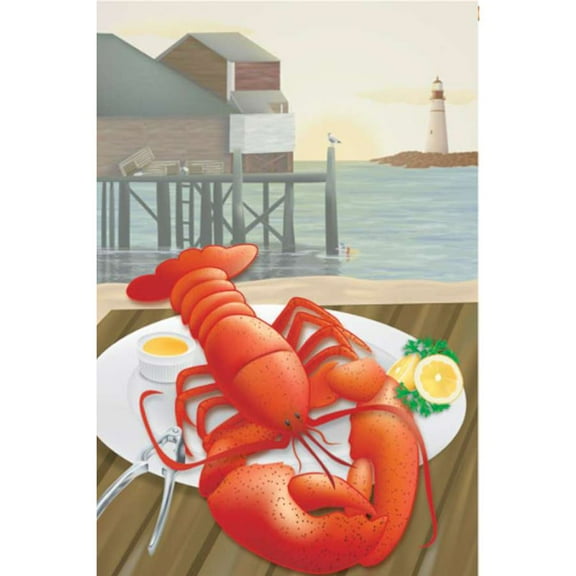 Premier Brilliance House Flag - Lobster Catch