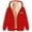(Type 25)Red, variant on Hoodies for Women Winter Fleece Sweatshirt - Full Zip Up Thick Hooded Jacket Long Sleeve