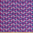 thumbnail image 1 of Abstract Upholstery Fabric by the Yard, Overlapping in Assorted Tones Geometric Shapes, Decorative Fabric for DIY and Home Accents, 3 Yards, Sea Blue Quartz by Ambesonne, 1 of 2