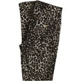 thumbnail image 2 of GUESS Womens Leopard Skinny Fit Jeans, Brown, 26, 2 of 2