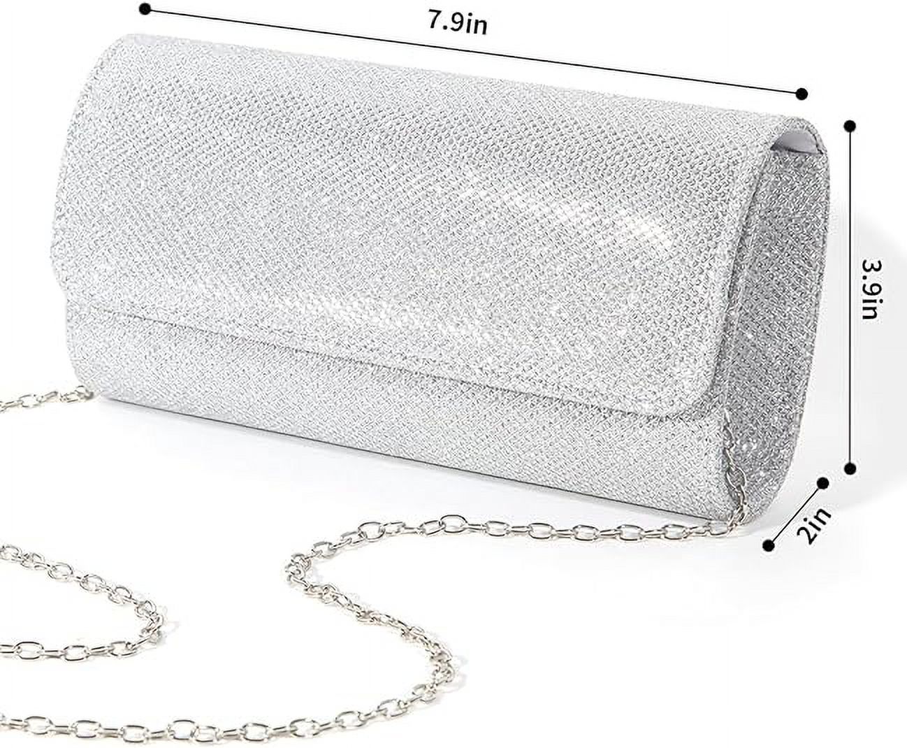 Zhuying Sparkly Evening Clutch Purse photo 2