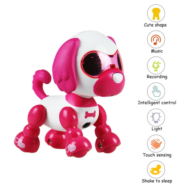 Bevægelse provokere infrastruktur USB Robot Dog Toy Smart Pet Robot Children's Interactive Playmate  Interesting Electronic Pet Dog Toy - Walmart.com