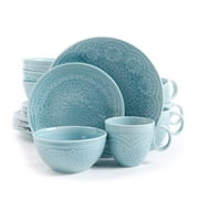 Gibson 92456.16 Alemany 16Pc Dinnerware Set - Aqua
