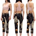 Women's Yoga Capris Pants High Waist Leggings Workout Crop Athletic