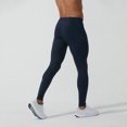 thumbnail image 4 of Athletic Pants for Men High Waisted Compression Shapewear Leggings Trousers Mens Casual Solid Stretchy Slim Quick-Drying Yoga Running Pant, 4 of 8