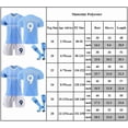 thumbnail image 2 of Football Shirt Kids Haaland Football Equipment Home Match Kids Boys Jersey Tracksuit Jersey+Shorts+Socks, 2 of 2