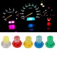 thumbnail image 5 of 5/10 piezas de bombillas LED para salpicadero de coche, luces de velocidad, bombillas T3 LED T4.2 T4.7 COB 1SMD, luz interior del coche, luz indicadora de control central, 5 of 5