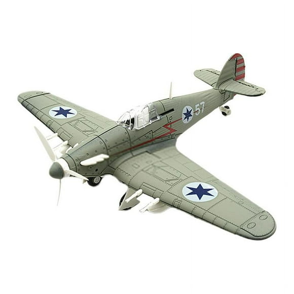 1:48 Fighter Building Kits DIY Airplane Assemble Ornament, Collection Plane, Educational Table Decor Boy Toys Aircraft Model green