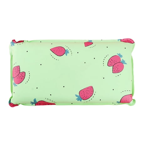 Almohada De Enfriamiento Almohada De Verano De Dibujos Animados Lavable, Suave Y Agradable Para La Piel, Cómoda Y De Apoyo Con Para Niños Estudiantes(amor fresa)