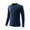 Navy, variant on Lmnyox Athletic Shirts for Men Lightweight Long Sleeve Crew Neck Casual Sport T Shirt Breathable Workout Tee