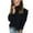 Black, variant on LYXSSBYX Women Fall Sweaters Dress for Women 2022 Hot Sale Clearance Women's Casual Solid Pullover Turtleneck Blouse Long Sleeve Plush Tops Sweater