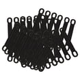 thumbnail image 4 of 50Pieces Prácticas tiras de agarre de silicona antideslizantes para colgar - Negro l Sunnimix Puños de suspensión antideslizantes, 4 of 7