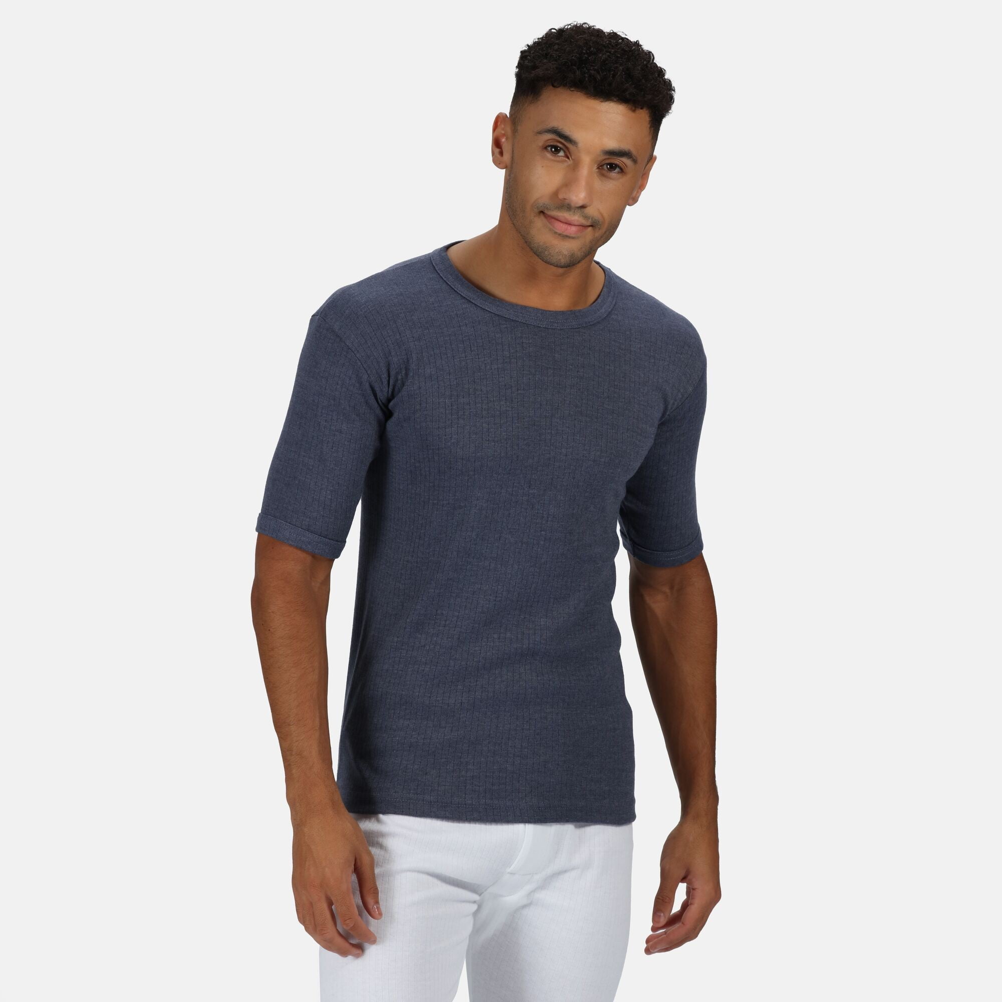 1 Mens Thermal Short Sleeve T-Shirt Vest & Long Johns Winter Ski Underwear Set