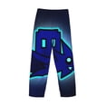 thumbnail image 3 of Lsque Geometry Dash Print Men's Pajama Pants, Lounge Pant - Comfortable Home Wear,Elastic Waistband, Stylish Design-Medium, 3 of 9
