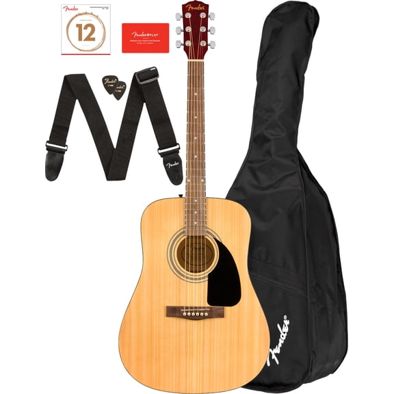 Pre-Owned Fender FA-115 Dreadnought Acoustic Guitar - Natural