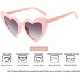 thumbnail image 2 of Gafas de sol Novia Dama de honor Gafas de sol 10 pares Gafas en forma de corazón para mujer Fiesta Boda EyewearPink esquí esquí Gafas de esquí, 2 of 5