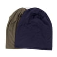 thumbnail image 3 of Gorro fino de doble capa multicolor europeo y americano para hombres y mujeres, gorro de punto creativo para otoño e invierno al aire libre, 3 of 6
