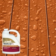 Olympic WaterGuard 1 Gallon Woodland Cedar Semi-Transparent Exterior Wood Stain and Sealer