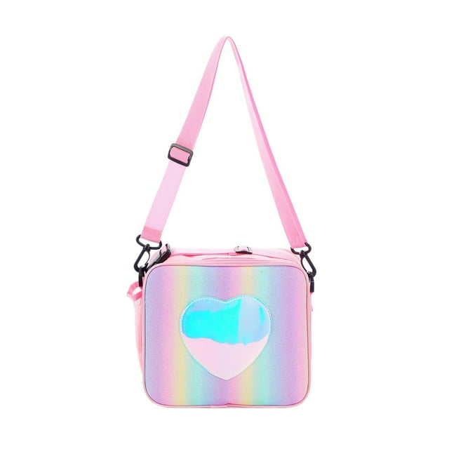 Xihbxyly Bolsa Térmica para Almuerzo con Diseño de Arcoíris, Gran Capacidad, Impermeable, Cierre Suave, Ideal para Picnics, Viajes y Oficina, Ideal para Todas Las Edades, 25 X 22 Cm.