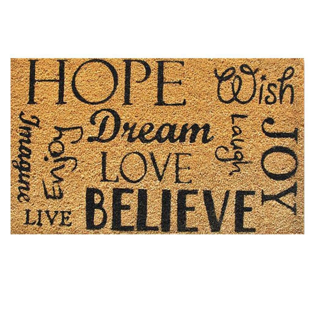 Calloway Mills Hope Dream Believe Outdoor Doormat